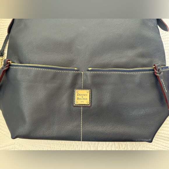 Donney & Bourke Blue Medium Pocket Sac - Picture 9 of 11